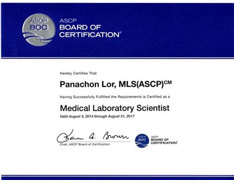 ascp wall certificate|ascp boc certification verification.